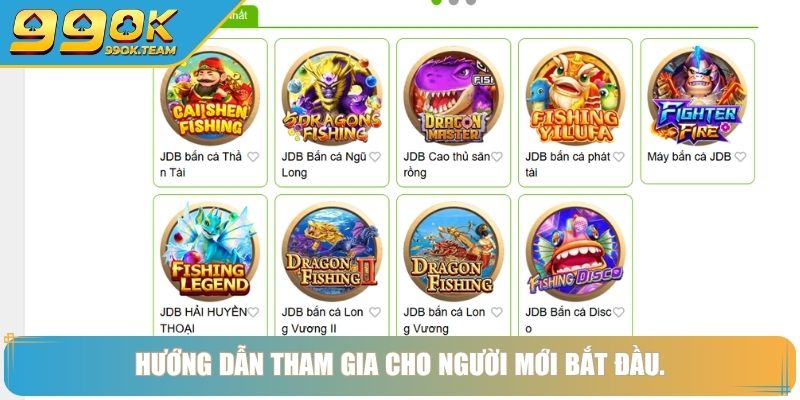 Hướng dẫn tham gia cho người mới bắt đầu.