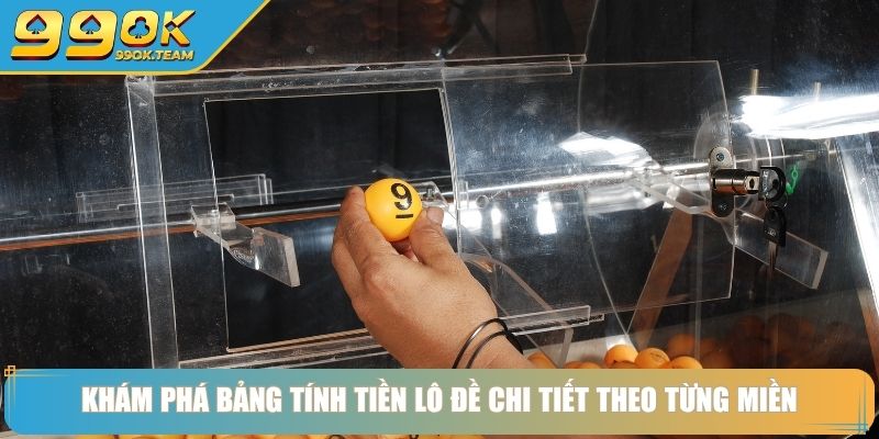 Bảng Tính Tiền Lô Đề Làm Chủ Cuộc Chơi Và Tối Ưu Lợi Nhuận 3 Khám phá bảng tính tiền lô đề chi tiết theo từng miền