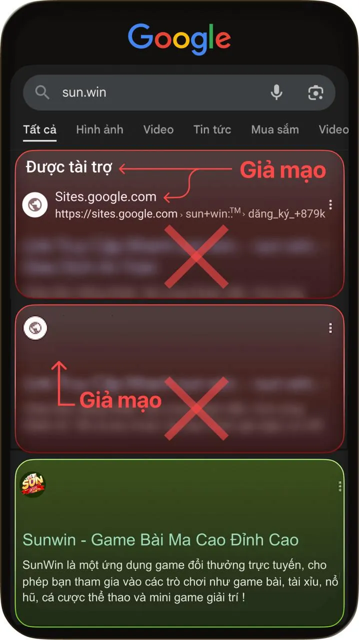 Sunwin thật chỉ có tại sun.win – Cảnh giác trang giả mạo 2 Vì sao sun.win là địa chỉ chính thức duy nhất của Sunwin